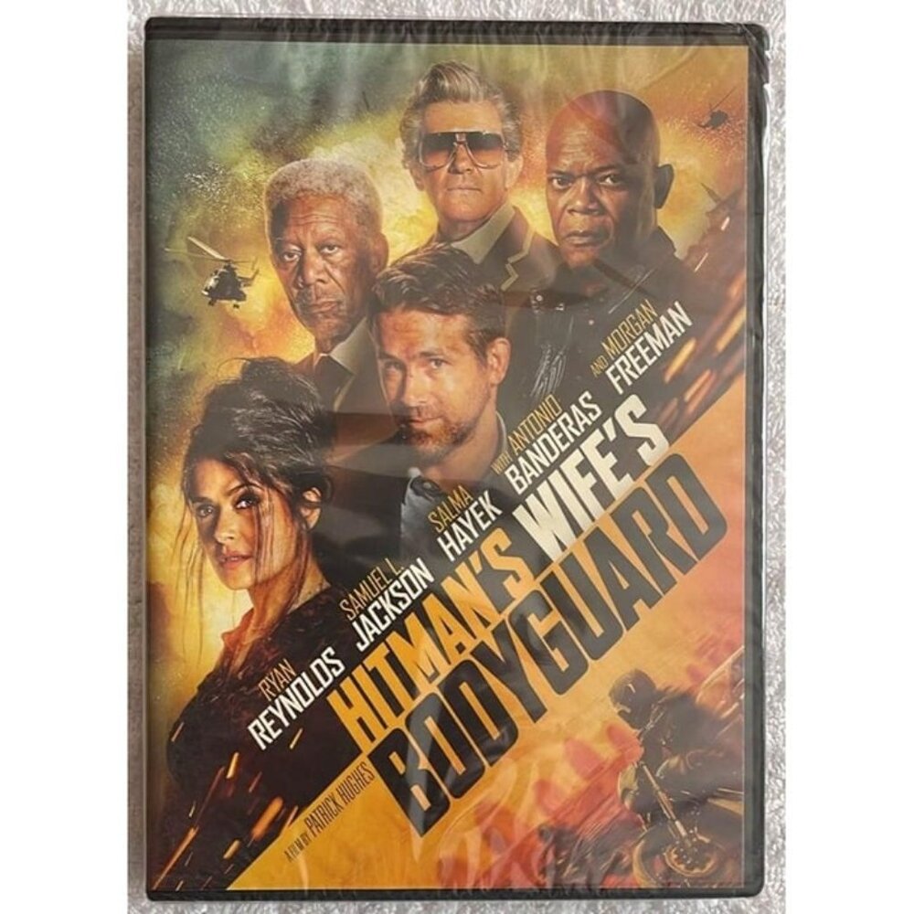 Hitman's Wife's Bodyguard (DVD, 2021, Widescreen) NEW Ryan Reynolds, Salma Hayek